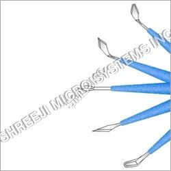 Ophthalmic surgical shop blades