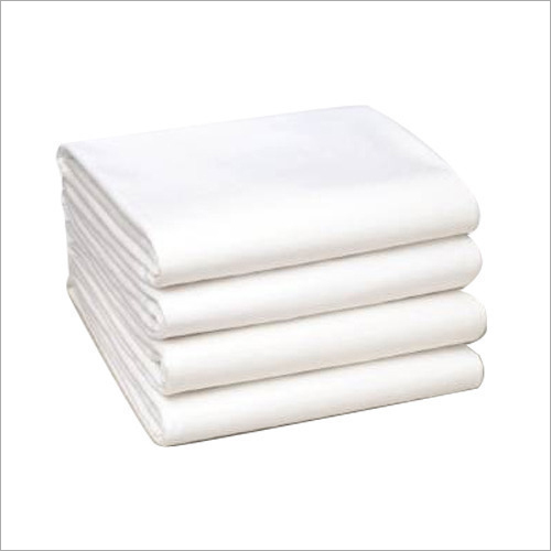 Hospital White Cotton Bed Sheet