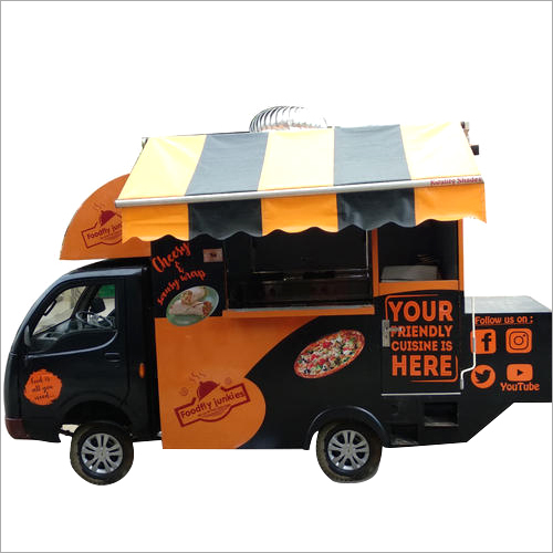 Food Serving Catering Van