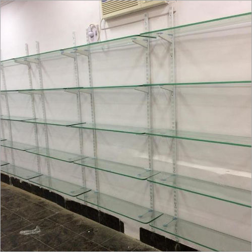 Glass Display Wall Rack Usage Shop Price 3500 Inr Set Id C5477212