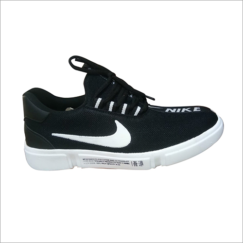 Mens Black Sports Shoes - Premium Grade Material, Sizes 6-10 | Washable, Non-Slippery Sole