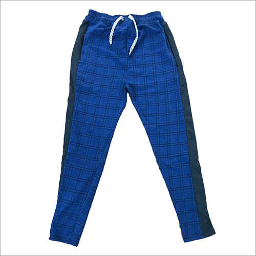 Mens Check Cotton Lower