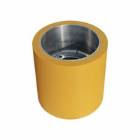 Rice Mill Rubber Rollers - Nbr Material, 10 Inch Size, Cream Color | Noise-free Operation, Vibration-free Design, 750 Mt Life Capacity