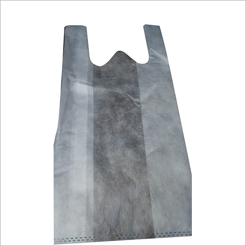 Non Woven W Cut Carry Bag - Non Woven Fabric, Customize Size | Soft Handle, Durable, Tear Resistant, Liquid Impervious Design