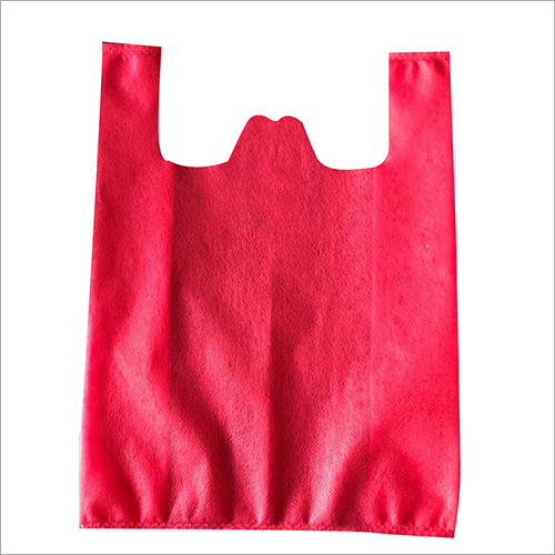 Non Woven Red Carry Bag - Non Woven Fabric, Customized Size, Light Weight & Tear Resistant Design | Soft Handle, Durable & Versatile Utility