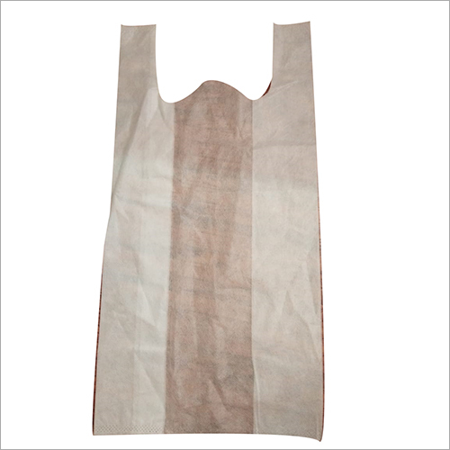 Non Woven Plain Carry Bag - Non Woven Material, Customized Size, Grey Color | Soft Handle, Weather-Resistant, Classy Appearance