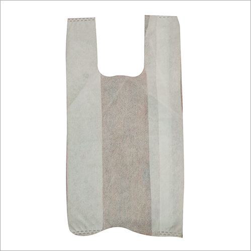 Non Woven Handle Carry Bag - Customizable Size, Grey Color | Soft Non Woven Fabric, Versatile for Garments and Promotions