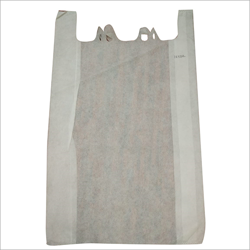 Non Woven Grocery Carry Bag - Non Woven Fabric, Customize Size, Grey Color | Soft Handle Style, Easy to Handle Design