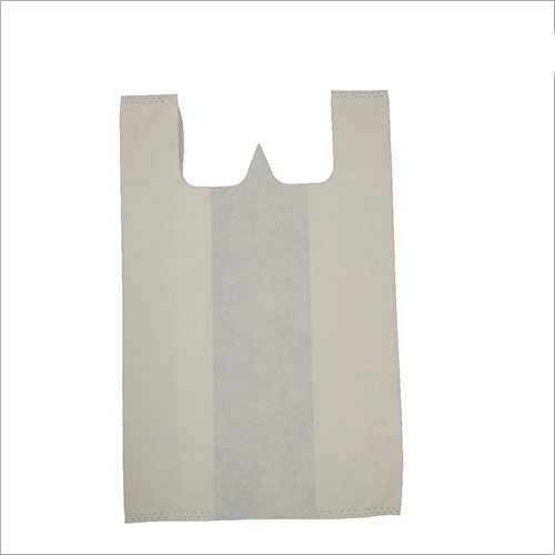 Non Woven Fruit Carry Bag - Non Woven Fabric, Custom Size, Grey Color - Stylish Carry Bag with Handle for Fruit Storage