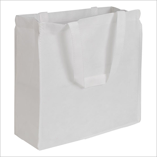 Non Woven Box Shopping Bag - Non Woven Fabric Custom Size Soft Handle Spacious Design High Strength for Safe Item Transportation