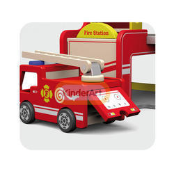 Fire Station with Accessories Toy