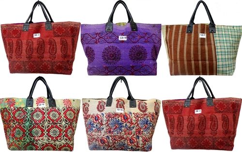 Kantha Vintage Bowling Bags