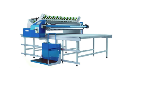 Automatic Spreading Cutting Machine (Audaces Linea) - Steel, 180/200/220 cm Widths, Blue | Features Touch Screen, Low Energy Consumption, Multiple Spreading Modes
