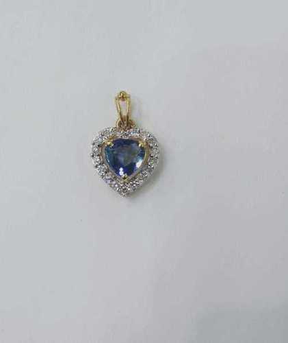 Blue Sapphire Pendant