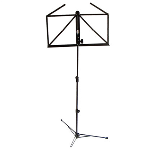 Black On Stage Folding Music Stand