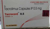 Tacrolimus Capsules IP 0.5 mg