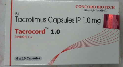 Tacrolimus Capsules IP 1.0 mg