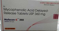 Mycophenolic Acid Delayed Release Tablets USP 360 mg
