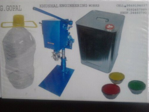 Oil Tin Cap Sealing Machine