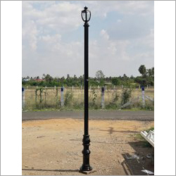 Black Outdoor Designer Ci Pole