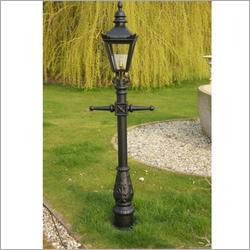 Black Street Garden Light Pole