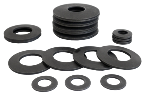 MAXIMA Disc Springs - SOCrV4 Material Austempered Finish | Conical Form Axial Load Heavy Series With or Without Contact Flats