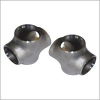 Buttweld Cross Elbow - Monel, 1/2" To 48", Gray, Seamless Up To 24", Galvanized Finish, 6-1 Year Warranty