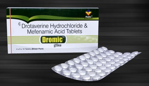 Drotaverine 80 mg & Mefenamic Acid 250 mg Tablets