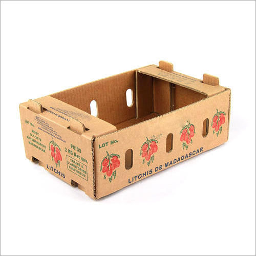 Multicolor Litchi Printed Packaging Corrugated Box