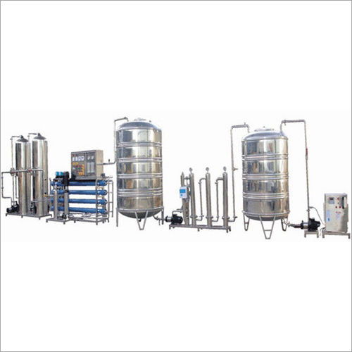 Semi Automatic Mineral Water Treatment Plant