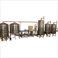 Automatic Stainless Less And FRP Mineral Water RO And UV Plant