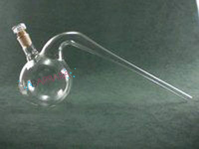 Retorts with interchangeable stopper (Laboratory Glassware)