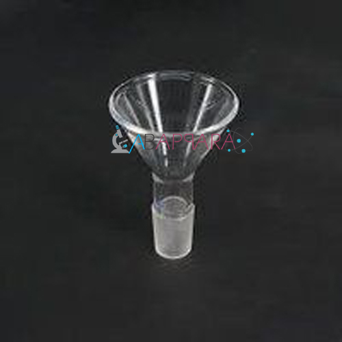 Powder Funnel with 24/29 cone at stem