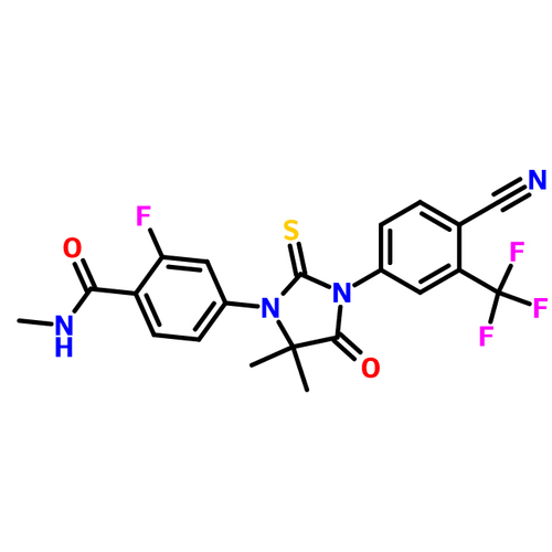 Mdv3100 Enzalutamide Powder Cas 915087-33-1 Chemical Name: Mdv-3100;4-[3-[4-Cyano-3-(Trifluoromethyl)Phenyl]-5
