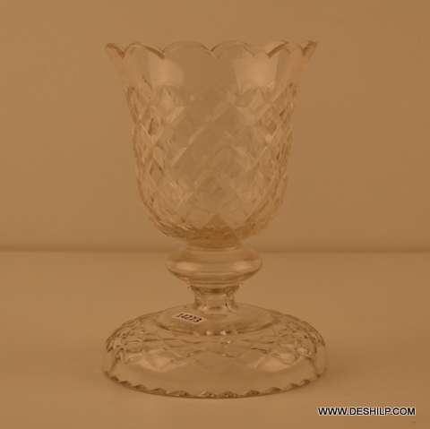 Hammered Cafe Recycled Hurricane Candleholder