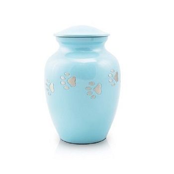 New Pet Urn Powder Blue