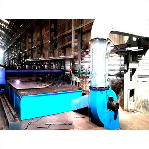 CNC Plasma Cutting Machine With Fume Extraction System 