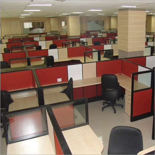 Office Interior Desk Partition