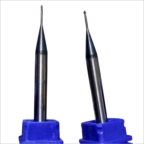 Carbide Long Neck Flat End Mill - Custom Size , Grey Color | Industrial Use, Durable Carbide Material for Precision Machining