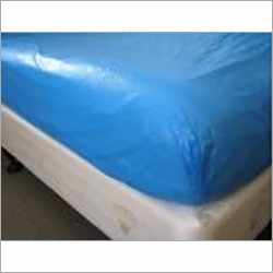 Blue And White Plastic Bed Sheet