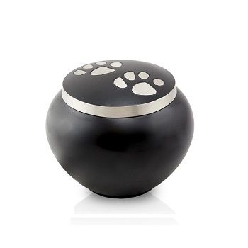 Gentle Paws Cremation Urn Large Ebony New