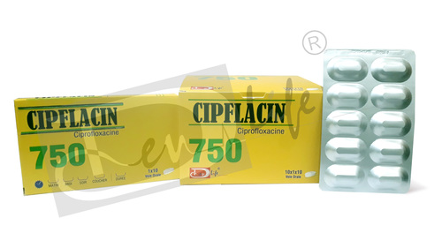 Ciprofloxacin Tablets USP 750 mg
