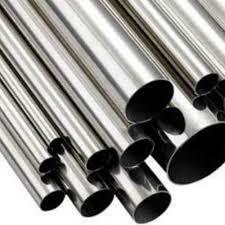 Stainless Steel Pipes - High-Strength Alloyed Material, Different Sizes Available | Welding Connection, Round Section Shape, Warranty Included