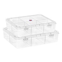 Rectangle Partition Plastic Box