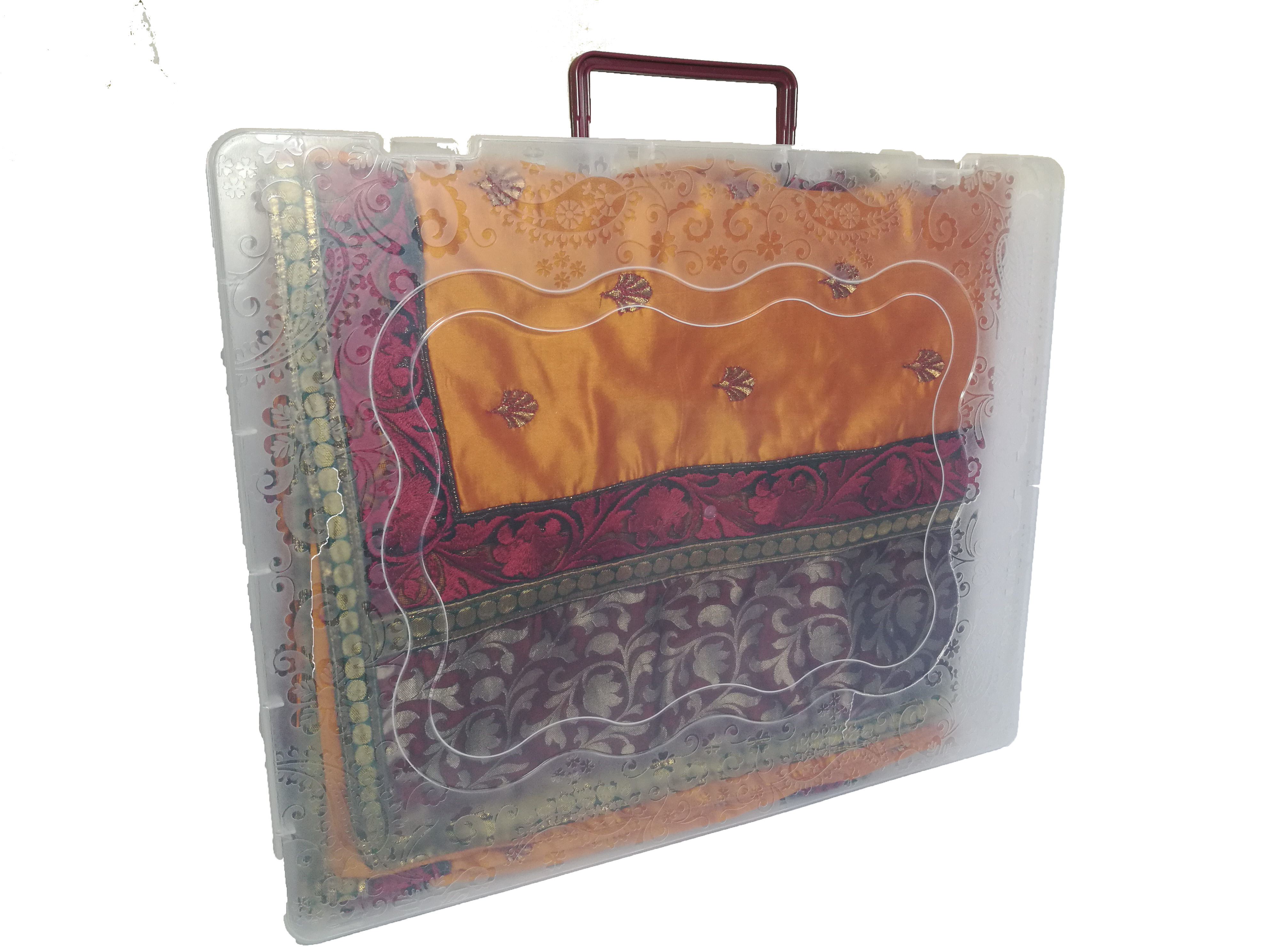 Saree Packing Plastic Box