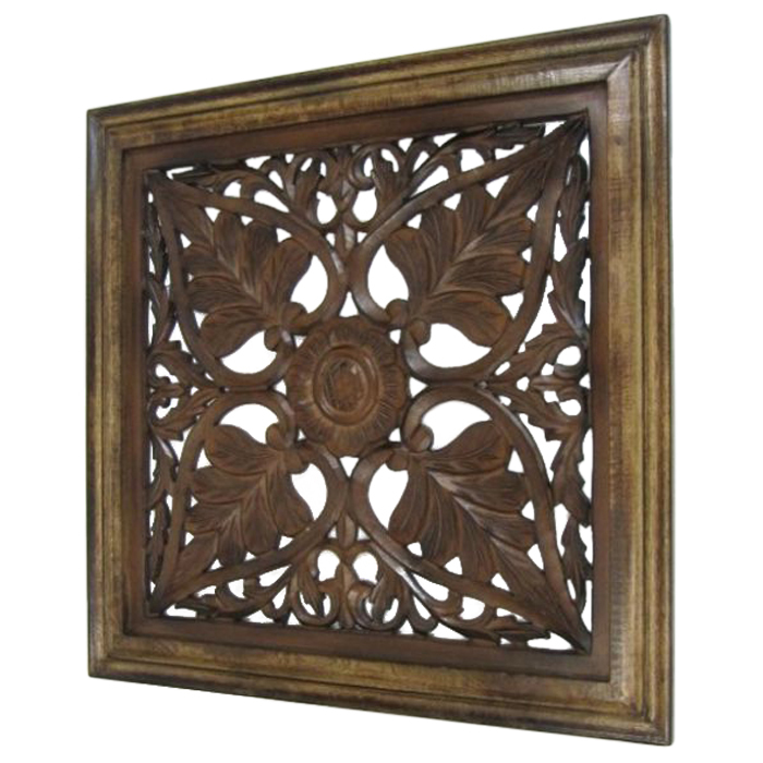 Wooden Wall Hanging Flower