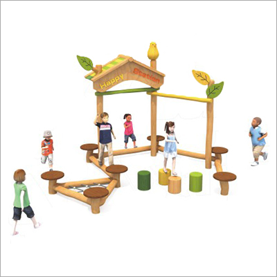 Wooden Children Playground Equipment