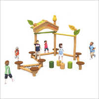 Wooden Children Playground Equipment