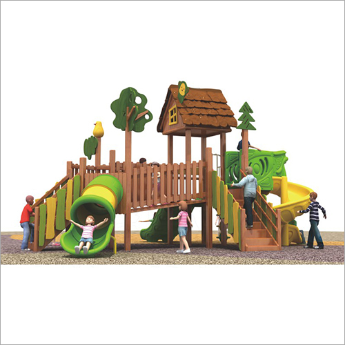 Play School Multiplay System - Wooden, Capacity for 10-12 Children | Recreational, Sports, Intelligence Development, Fitness Fun