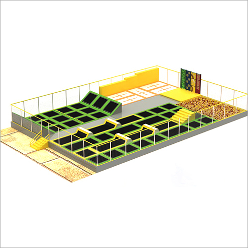 Amusement Park Kids Trampoline Diameter: 16 Feet